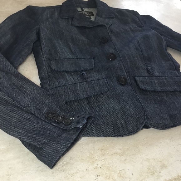 Polo by Ralph Lauren Jean Blazer/Jacket - Sz Small - Picture 7 of 8